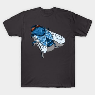 Bugs-10 Blue Fly T-Shirt